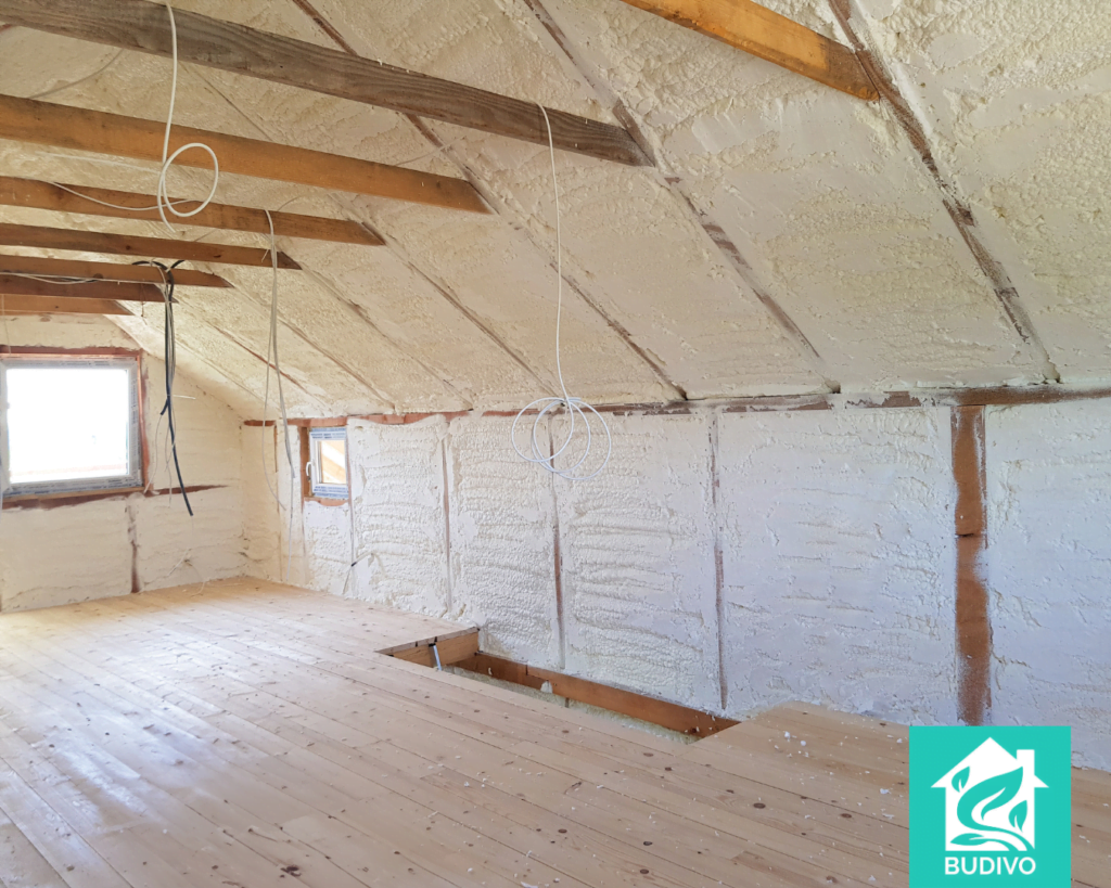 Piana PUR na poddaszu